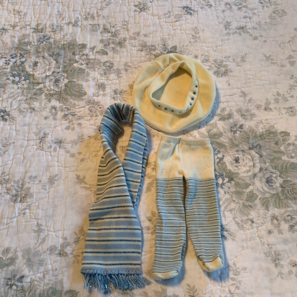 American girl Bitty Baby Winter Wonderland outfit